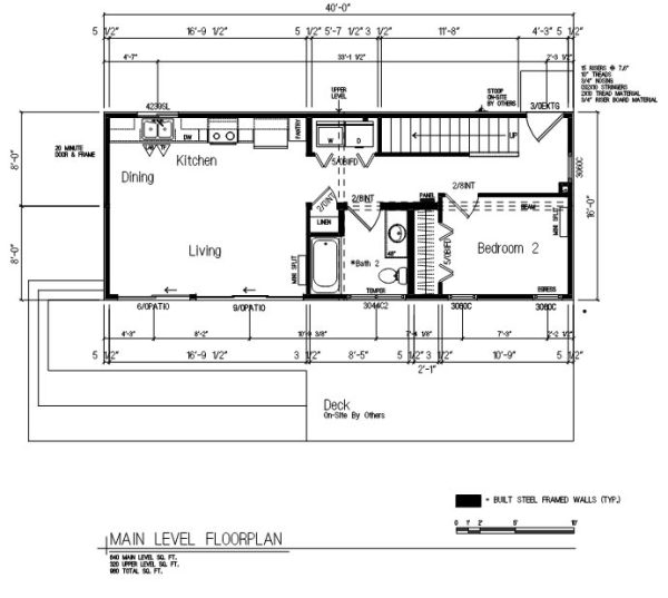 BLOK TWO STORY Floorplan - Blok Studio
