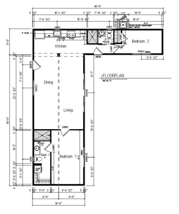 BLOK 340 SERIES Floorplan - Blok Studio